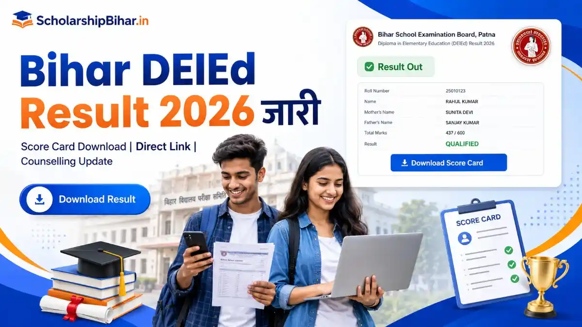 Bihar DElEd Result 2026 Out: Score Card Download, Direct Link, Merit List & Counselling Process